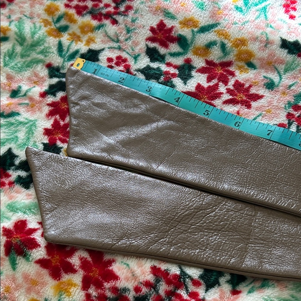 Brown Faux Leather Wrap Belt - Picture 6 of 6